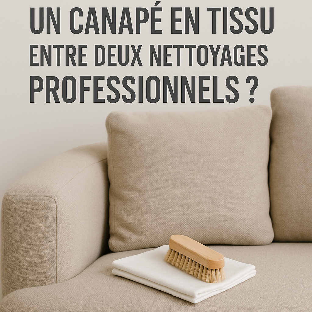 ChatGPT Image 20 juin 2025, 10_33_20 Comment Entretenir un Canapé en Tissu Entre Deux Nettoyages Professionnels ?