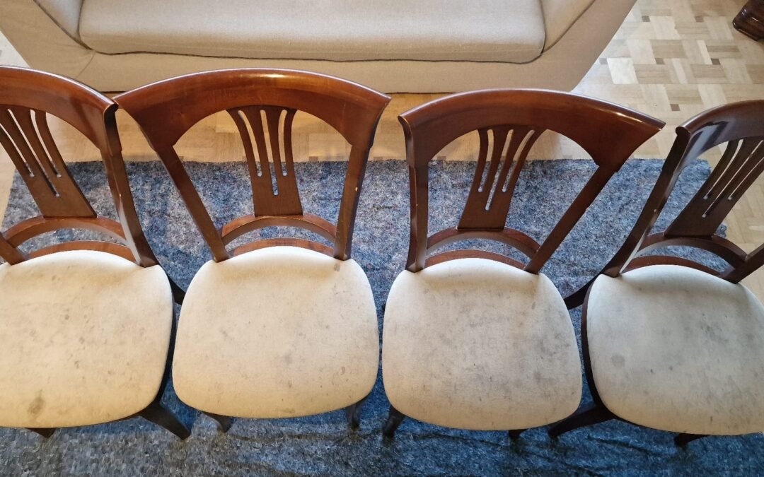 Les erreurs à éviter pour garder vos chaises propres à la maison