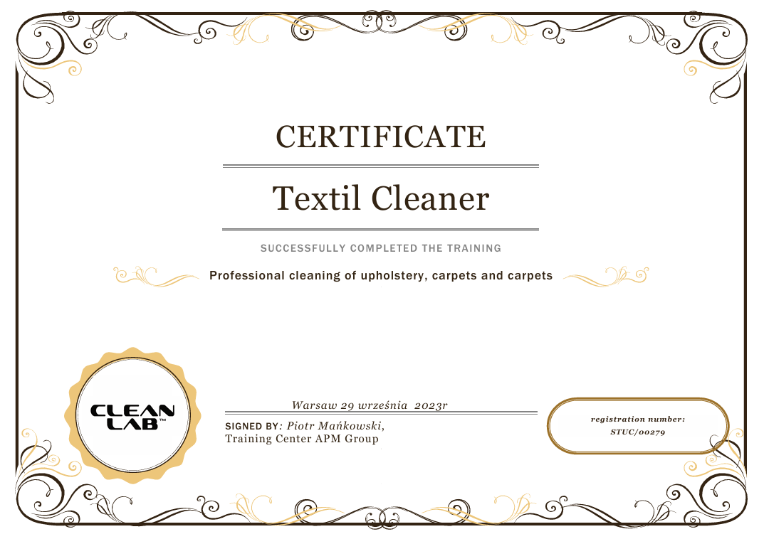 certificat-textilcleaner-nettoyage-moquette certificat-textilcleaner-nettoyage-moquette
